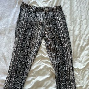 Multicolor Flare Leggings